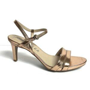 Lifestride Women’s Miracle Copper High Heel Sandals Size 11M